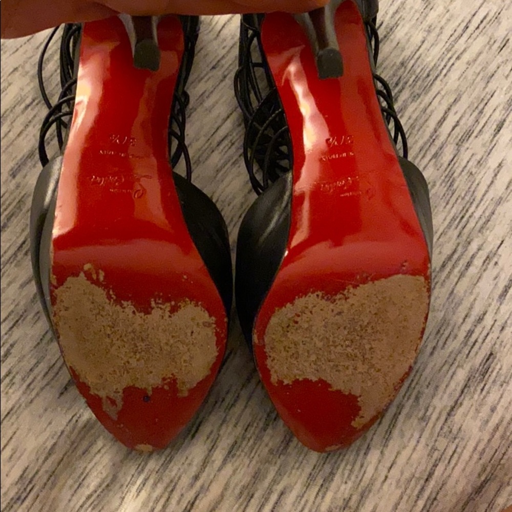 Louboutin Confusalta Strappy Heels WITH BOX - Picture 9 of 12